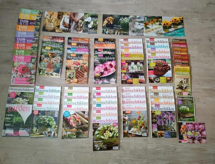 Tijdschriften bloemschikken, Boeken, Hobby en Vrije tijd, Zo goed als nieuw, Overige onderwerpen, Ophalen