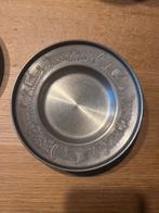 4 Tinnen Bordjes Vestinn Pewter Noorwegen 14cm, Antiek en Kunst, Antiek | Tin, Ophalen of Verzenden