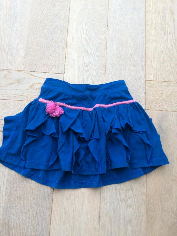 Mooi speels blauw rokje van Mim-pi maat 104 - zgan, Kinderen en Baby's, Kinderkleding | Maat 104, Zo goed als nieuw, Meisje, Jurk of Rok