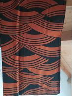 Traditionele Japanse Kimono haori jasje orange black, Ophalen of Verzenden