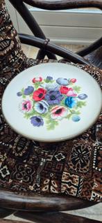 3D Wandbord met Bloemen - 29cm, Antiek en Kunst, Ophalen of Verzenden
