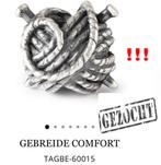 Trollbeads gezocht gebreide comfort, Ophalen of Verzenden, Zo goed als nieuw, Trollbeads, 1 bedel