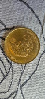 TU Eindhoven munt; medaille 28 mm; messing., Ophalen of Verzenden, Nederland, Munten