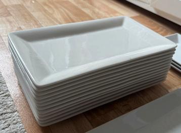 12 Villeroy & Boch Borden - rechthoekig beschikbaar voor biedingen