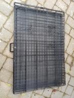 Zwarte bench, Dieren en Toebehoren, Hondenbenches, Ophalen, Zo goed als nieuw