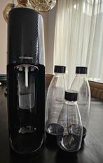 Sodastream met 3 flessen, Witgoed en Apparatuur, Bruiswatermachines, Ophalen of Verzenden, Zo goed als nieuw