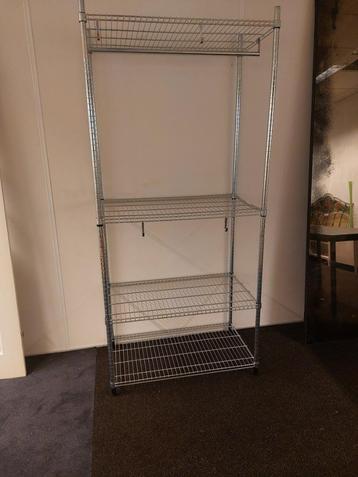 Ikea Omar stellingkast met kledingroede(500818) beschikbaar voor biedingen