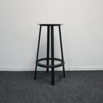 HAY Revolver Barkrukken | Zwart | Metaal | Draaibaar, Draaibaar, -, -, 60 tot 90 cm