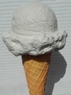 Schepijs verrijdbaar 160 cm - polyester ijsje vanille ijs, Nieuw, Ophalen of Verzenden