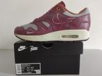 Nike Air Max 1 Patta Waves Rush Maroon US 9.5 Eur 43 DS OG, Nieuw, Ophalen of Verzenden, Nike, Sportschoenen