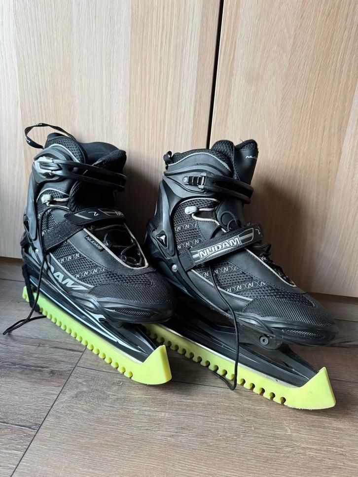Nijdam Ijshockey Schaatsen Maat 46, Sport en Fitness, Schaatsen, Gebruikt, IJshockeyschaatsen, Nijdam, Ophalen of Verzenden