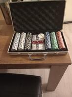 poker set met fiches, Nieuw, Ophalen of Verzenden