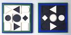 Victor Vasarely- CARIBE POSITIF & NEGATIF" -Houten Reliëf, Ophalen of Verzenden