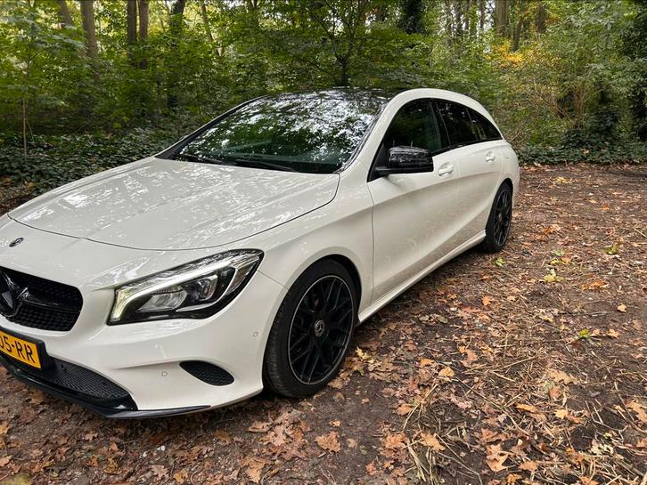 Mercedes-Benz CLA 1.5 CDI Cla180 80KW Sh.br. 7-DGT 2017 Wit, Auto's, Mercedes-Benz, Particulier, CLA, ABS, Adaptieve lichten, Airbags