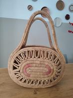 Afrikaanse rieten (opberg) mand, Gebruikt, Mand, Ophalen of Verzenden, Riet