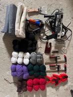 Rug Tufting Gun + volledige spullen om te beginnen, Ophalen of Verzenden, Zo goed als nieuw, Lockmachine