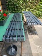 Hekwerk paal 180cm hoog, 13 stuks, Ophalen, Zo goed als nieuw, IJzer