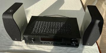 stereo receiver versterker SONY + speakers FOCAL