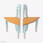 Paar Borek Sipek designstoelen voor Leitner, 1983, Huis en Inrichting, Verzenden, Gebruikt, Hout, Twee