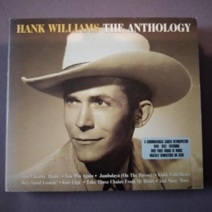 cd. hank williams. the anthology. 3cd., Cd's en Dvd's, Cd's | Pop, Gebruikt, 2000 tot heden, Ophalen of Verzenden