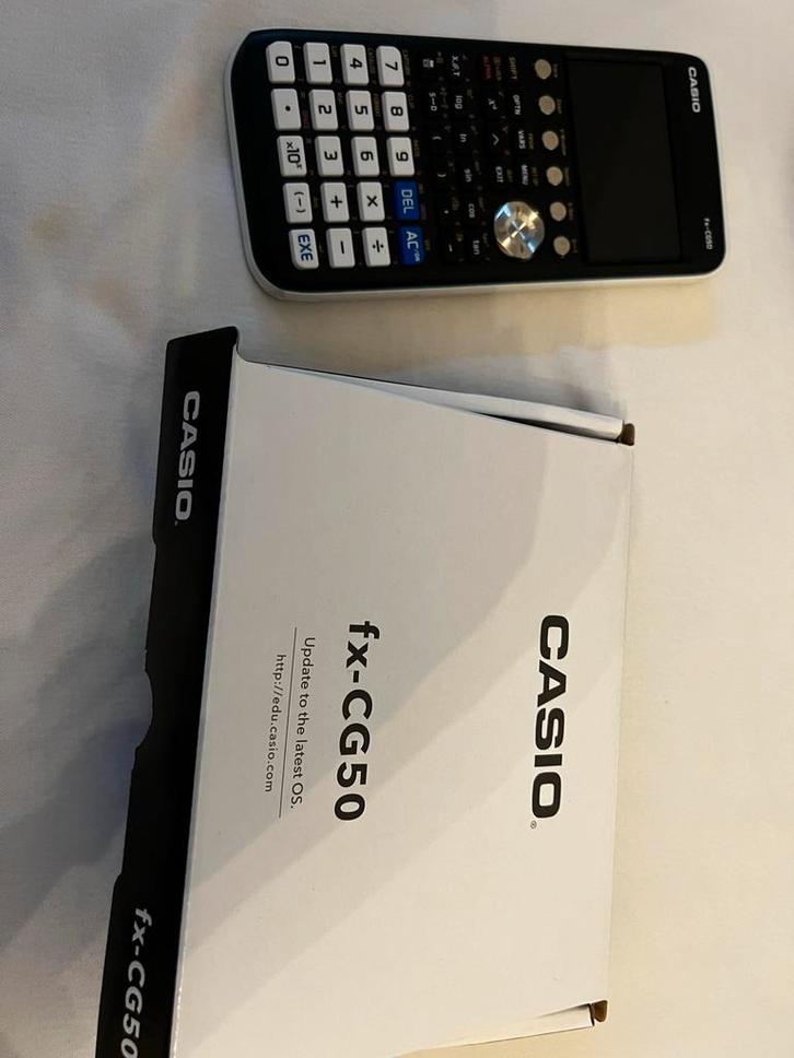 Grafische rekenmachine Casio fx-CG50, Diversen, Rekenmachines, Grafische rekenmachine, Ophalen