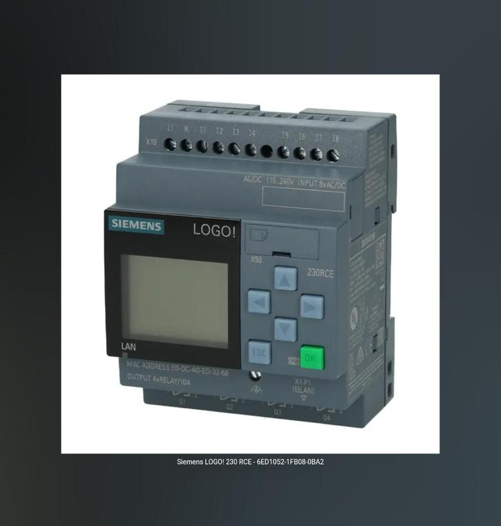 Siemens Logo 8.4 basismodule 230RCE, Hobby en Vrije tijd, Elektronica-componenten, Nieuw, Ophalen of Verzenden