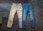 Spijkerbroeken maat 134 (blauw & grijs), Ophalen, Gebruikt, Jongen, Broek