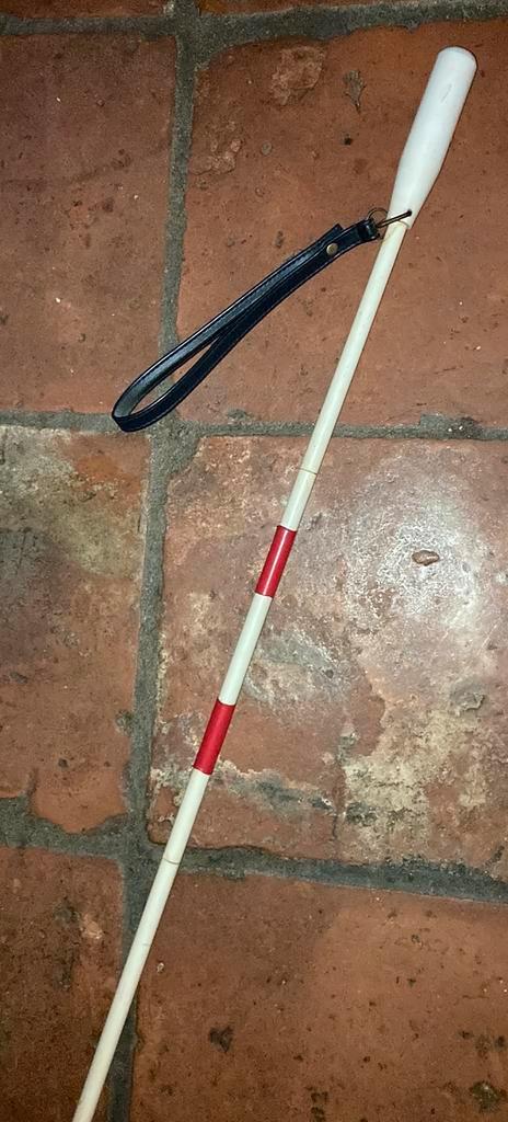 Blinden Slechtzienden stok, Antiek en Kunst, Curiosa en Brocante, Verzenden