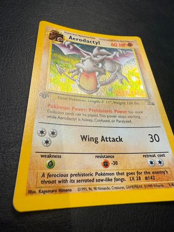 Aerodactyl First Fossil Prerelease NM beschikbaar voor biedingen
