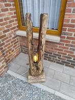 staanlamp, Huis en Inrichting, Lampen | Vloerlampen, Ophalen, Nieuw, Hout, 100 tot 150 cm