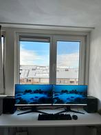 2 Beeldschermen AOC 24G2SAE/BK gaming, Computers en Software, Monitoren, Ophalen of Verzenden, Zo goed als nieuw