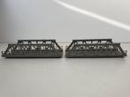 NOCH H0 21330 Vakwerkbruggen recht 18 cm enkelspoor 2 stuks, Hobby en Vrije tijd, Modeltreinen | H0, Overige merken, Gebruikt