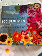 100 bloemen, Hobby en Vrije tijd, Breien en Haken, Patroon of Boek, Ophalen of Verzenden, Zo goed als nieuw, Haken