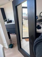 Grote spiegel met houten rand (dit weekend ophalen), Huis en Inrichting, Woonaccessoires | Spiegels, 75 tot 100 cm, 150 tot 200 cm