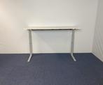25 x Zit/sta bureau Bene (elektrisch), wit blad, 180 x 80, Huis en Inrichting, Bureaus, Ophalen, Elektrisch, Gebruikt, Stabureau