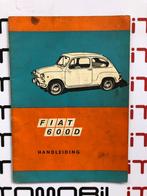 Fiat 600D 1968 Nederlandstalig instructieboek, Ophalen of Verzenden