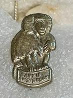 Oud Artis Amsterdam Speldje Aap, Verzamelen, Speldjes, Pins en Buttons, Ophalen of Verzenden, Gebruikt, Dier of Natuur, Speldje of Pin