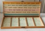 Vintage Leesdoos Kluitman Mel - Educatief Speelgoed, Antiek en Kunst, Ophalen of Verzenden