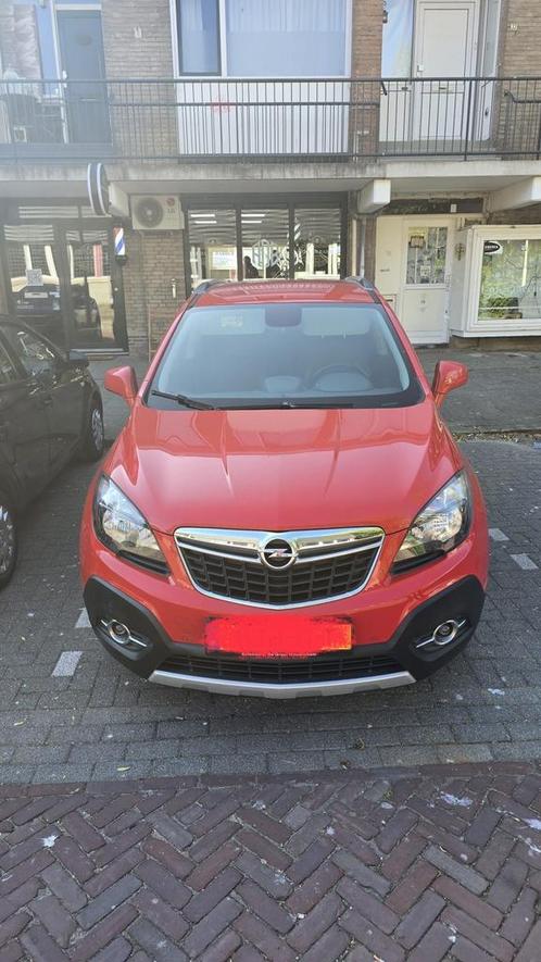Opel Mokka 1.6 stoelverwarming, Auto's, Opel, Bedrijf, Mokka, 4x4, Benzine, Euro 1, SUV of Terreinwagen, Handgeschakeld, Rood