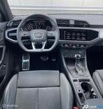 Audi Q3 Sportback 45 TFSI e 245PK S-Line Black Edit, Gebruikt, Zwart, Leder en Stof, 245 pk