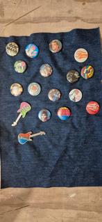 Jaren 80 buttons 17 stuks, Verzamelen, Ophalen of Verzenden, Overige onderwerpen