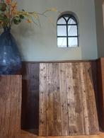 oude planken, wandbekleding, barnwood, oud hout, Doe-het-zelf en Verbouw, Hout en Planken, Ophalen, Gebruikt, Minder dan 25 mm