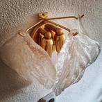 Vintage Novaresi wandlamp Murano glass bladeren., Ophalen of Verzenden, Zo goed als nieuw, Glas