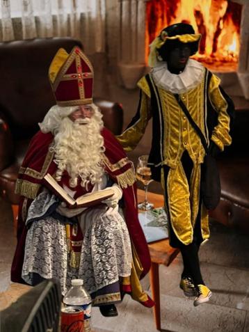 DE ECHTE SINT EN 2 ZWARTE PIETEN BIJ U OP BEZOEK beschikbaar voor biedingen