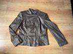 Gerry Weber faux leather jasje, Kleding | Dames, Maat 38/40 (M), Bruin, Ophalen of Verzenden, Zo goed als nieuw
