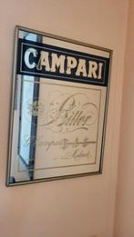 Vintage Campari Spiegel - 31x23cm, Ophalen, Rechthoekig, Minder dan 50 cm, Minder dan 100 cm