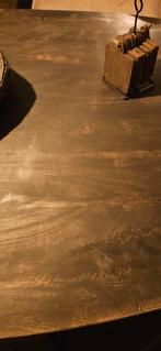 Ovale houten eettafel, Huis en Inrichting, Tafels | Eettafels, Ophalen