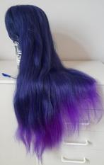 Pruik heel lang steil blauw haar 100 cm cosplay z.g.a.n., Sieraden, Tassen en Uiterlijk, Uiterlijk | Haarverzorging, Ophalen, Zo goed als nieuw