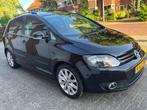 Volkswagen Golf Plus 1.4 TSI 90KW Dsg7 2009 Zwart automaat, Auto's, 65 €/maand, Stof, Zwart, Particulier
