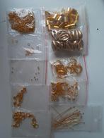 Goudkleurig pakket voor het maken van sieraden, Hobby en Vrije tijd, Kralen en Sieraden maken, Nieuw, Ophalen of Verzenden